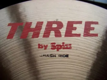 Three by Spizz 18&quot; Crash Ride