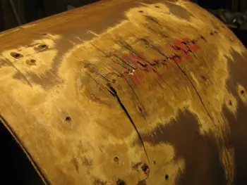Oldschools bass drum repair