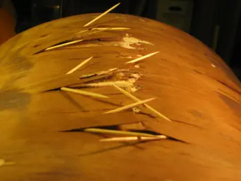 Oldschools bass drum repair