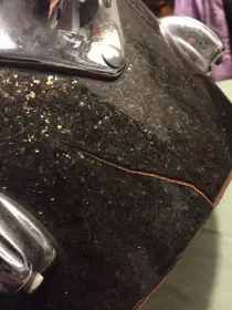 Slingerland Rootbeer Sparkle Tom