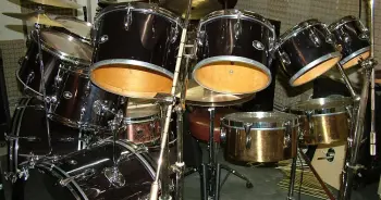 My Slingerland Blackrome Kit