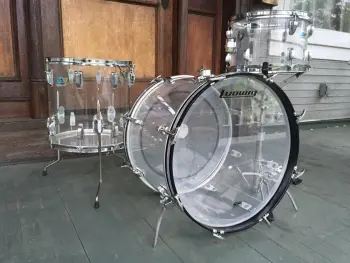 Ludwig Vistalite Downbeat 20x14 12x8 14x14