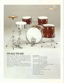 '70's Yamaha YD-265 catalog scan?