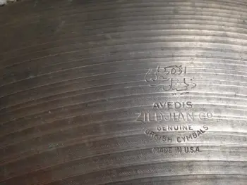 50's &amp; 60's Avedis Zildjians 14, 18, 20, 21, 22