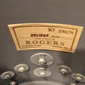 Champagne Sparkle Rogers Holiday 20/12/14 w/Matching Powertone
