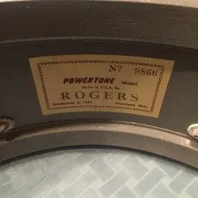 Champagne Sparkle Rogers Holiday 20/12/14 w/Matching Powertone