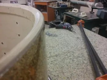 Oldschools bass drum repair
