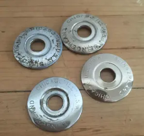Logo Cup Washers Ludwig Slingerland WFL