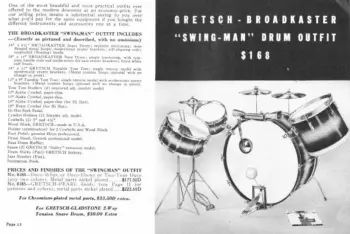 Gretsch 'SwingMan' out fit from late 30's