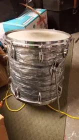 60's Gretsch kit - type of metal?