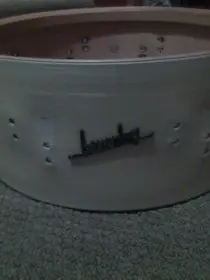 vintage Beverley snare drum shell cleaning