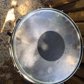 Vintage Slingerland 10 lug snare w/ flat base stand