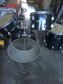 Vintage rogers left handed kit
