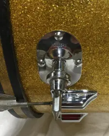 Rogers 22&quot; Gold Glass Glitter...?