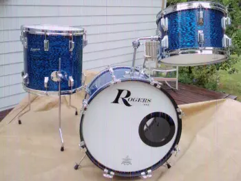 Rogers 18-14-12 Bop Set - Blue Onyx