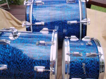 Rogers 18-14-12 Bop Set - Blue Onyx