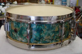1930 LEEDY 5 x 14 RAINBOW PEARL BROADWAY PARALLEL MODEL No. 2416 (First Generation)