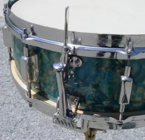 1930 LEEDY 5 x 14 RAINBOW PEARL BROADWAY PARALLEL MODEL No. 2416 (First Generation)