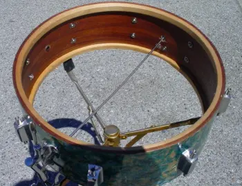 1930 LEEDY 5 x 14 RAINBOW PEARL BROADWAY PARALLEL MODEL No. 2416 (First Generation)