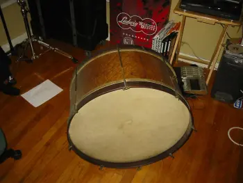 Ludwig&amp;Ludwig Bass drum and Ludwig Timbales