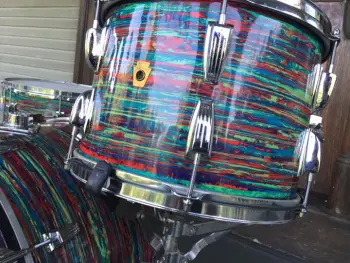 Ludwig 1968 Psychedelic Drum Kit