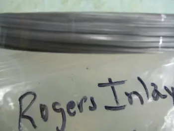 Rogers Steel Gray Ripple IBass Drum nlay