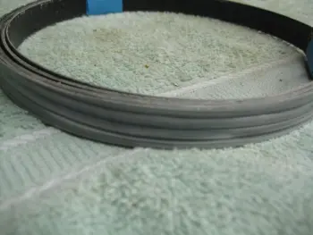 Rogers Steel Gray Ripple IBass Drum nlay