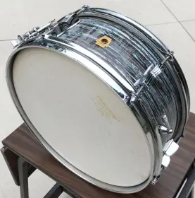 FOR SALE: Gorgeous Vintage 1968 Ludwig Pioneer 5x14 Snare in Oyster Blue Pearl