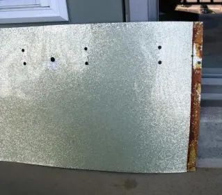 Original LUDWIG Silver Sparkle Wrap