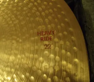 My very first ride - Paiste 22&quot; 2002 Heavy Ride
