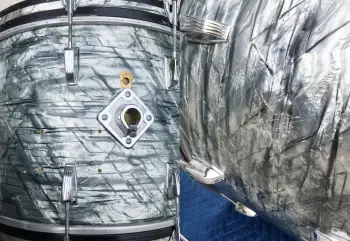FOR SALE: Vintage 1966 Ludwig Classic 22/16/13 Set in Sky Blue Pearl
