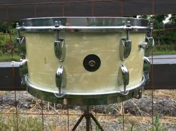 1950's Gretsch Round Badge 3 ply 6.5&quot; x 14&quot; 'Floor Show' model snare drum in WMP