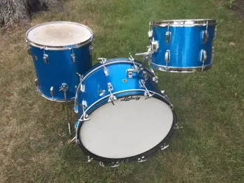 Ludwig Blue Sparkle New Yorker Drum Kit