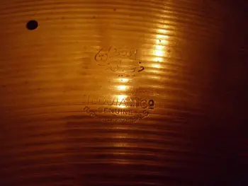 For Sale: Avedis Zildjian Thin 20&quot; Trans Stamp Cymbal