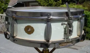 3 rare, un-catalogued slingerland radio king snare drums