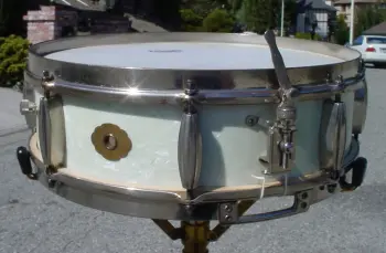 3 rare, un-catalogued slingerland radio king snare drums