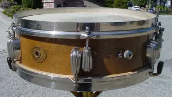 3 rare, un-catalogued slingerland radio king snare drums