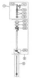 Yamaha old HS710 HiHat stand/ parts...