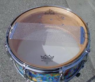 Leedy &amp; geo. Way &quot;hawaiian shirt&quot; snare drums