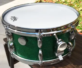 FOR SALE: Vintage Late 1950s Gretsch Floor Show 6.5x14 3 Ply Snare Drum