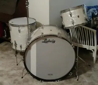1956 WFL 3 PC WMP 26&quot; Bass Drum