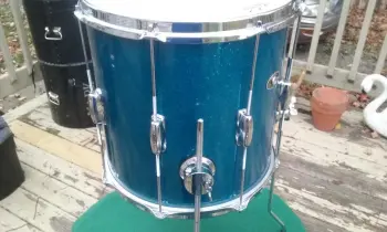 70s 3ply maple interior 14x14 Slingerland Floor Tom - single lug (as in Stage Band)