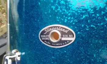70s 3ply maple interior 14x14 Slingerland Floor Tom - single lug (as in Stage Band)