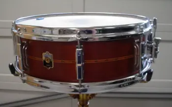 [B]2008 5 x 14 LEEDY USA CUSTOM SHOP/CRAVIOTTO SOLID MAHOGANY RELIC SERIES SERIAL #1[
