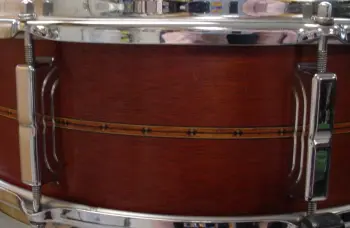 [B]2008 5 x 14 LEEDY USA CUSTOM SHOP/CRAVIOTTO SOLID MAHOGANY RELIC SERIES SERIAL #1[