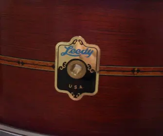 [B]2008 5 x 14 LEEDY USA CUSTOM SHOP/CRAVIOTTO SOLID MAHOGANY RELIC SERIES SERIAL #1[