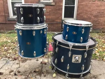 Slingerland Blue Sparkle Orphans