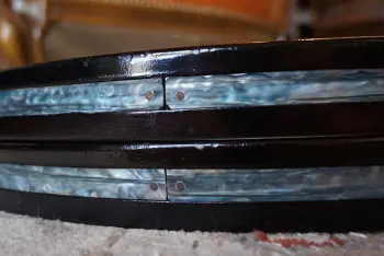 Set of Rogers 22&quot; BD hoops, beautiful Blue Strata! $175