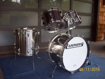 70's Ludwig Stainless Steel - excellent condition