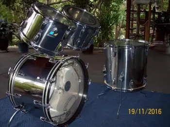 70's Ludwig Stainless Steel - excellent condition